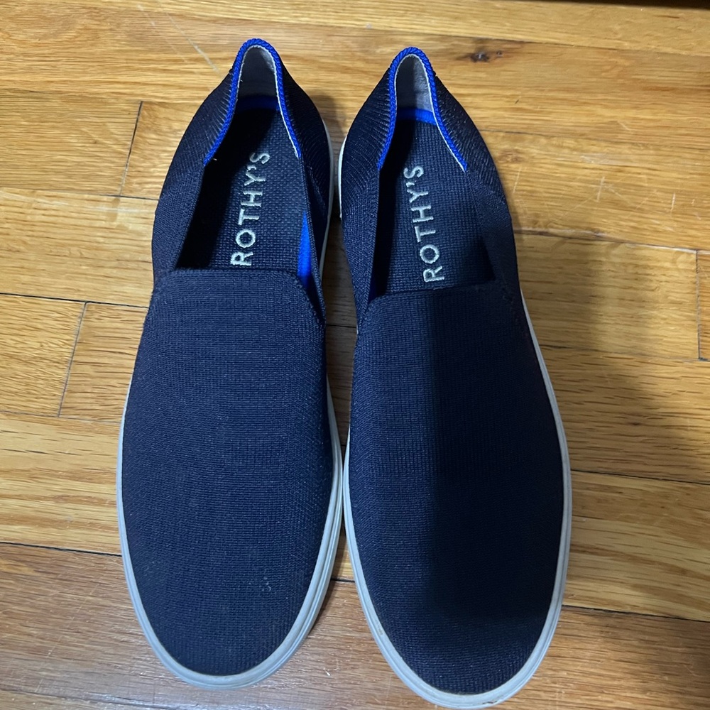 Rothy's Women’s Navy Slip-On Shoes Sz. 8.5